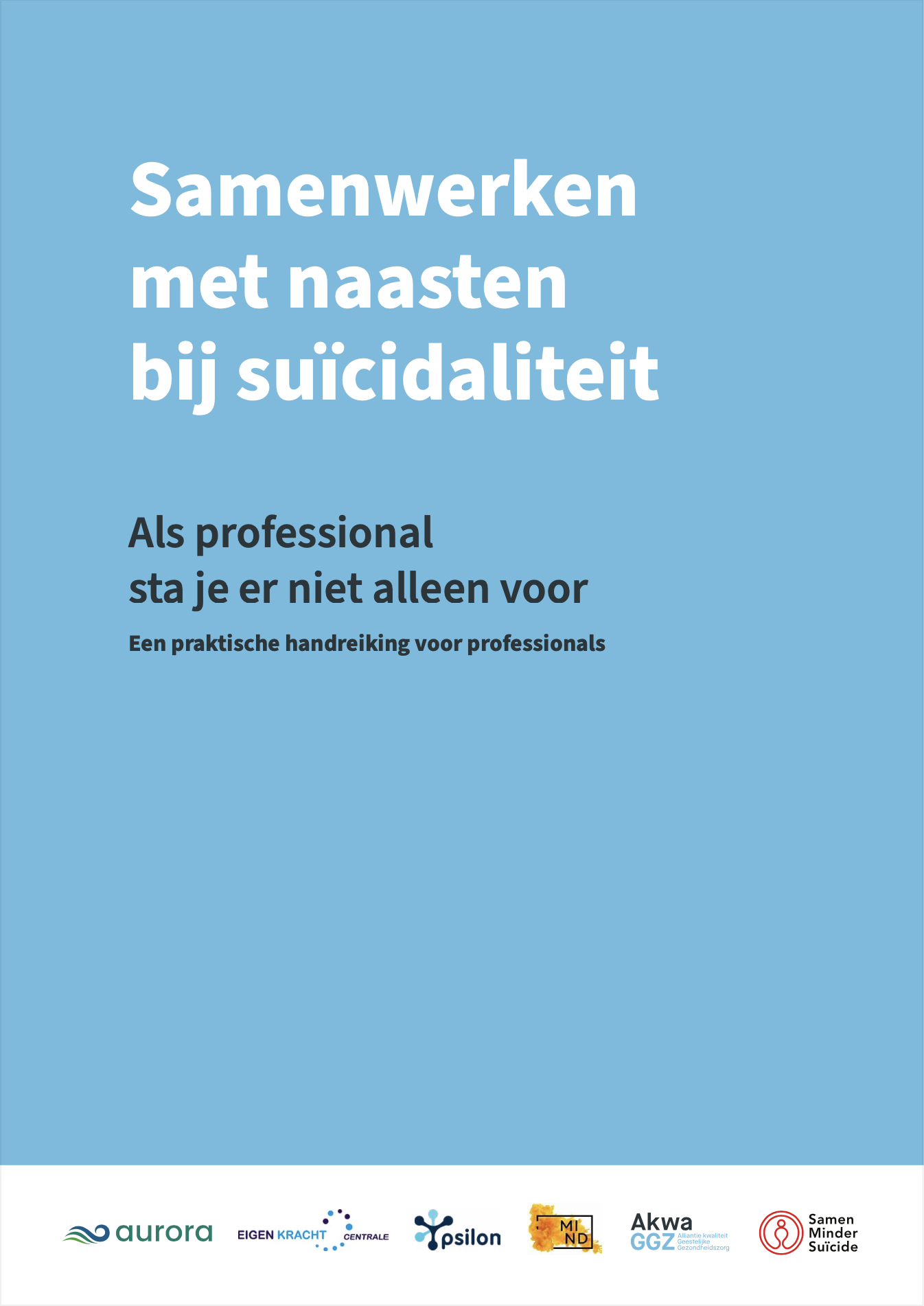 Handreiking Samenwerken met naasten bij suïcidaliteit
